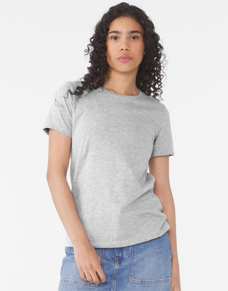 Women`s Relaxed CVC Jersey Short Sleeve Tee  