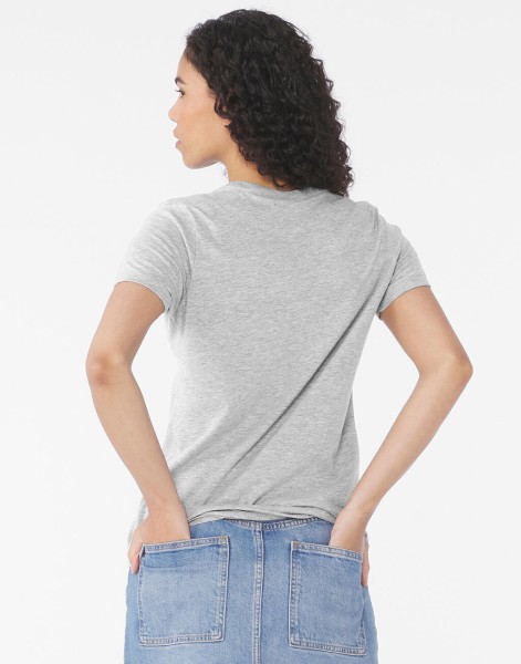 Women`s Relaxed CVC Jersey Short Sleeve Tee  