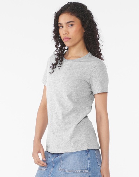 Women`s Relaxed CVC Jersey Short Sleeve Tee  