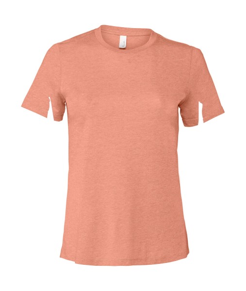 Women`s Relaxed CVC Jersey Short Sleeve Tee  
