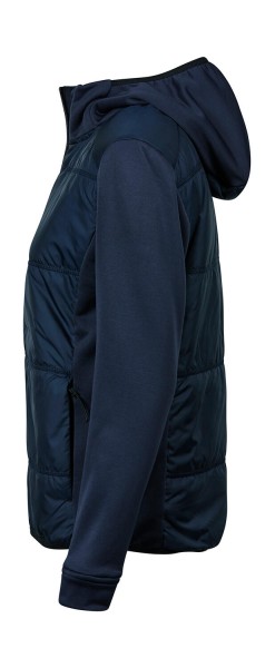 Womens Hybrid-Stretch Hooded Jacket  