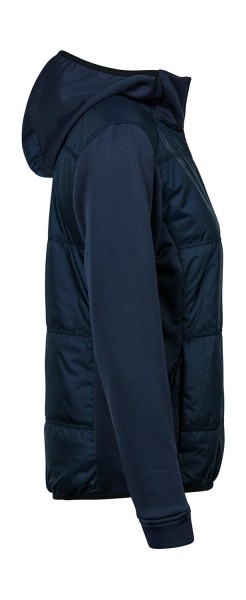 Womens Hybrid-Stretch Hooded Jacket  