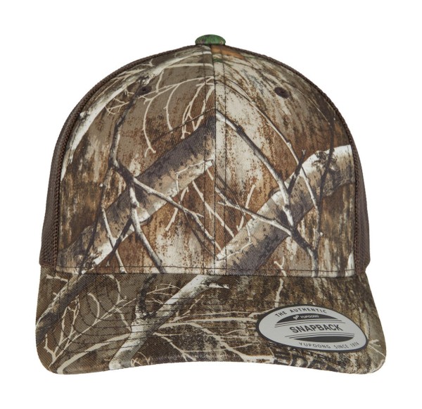 YP Classcis RealTree Camo Retro Trucker Cap  
