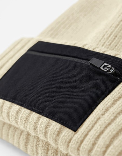 Zip Patch Beanie  