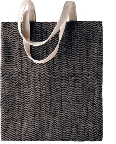 100% NATURAL YARN DYED JUTE BAG Barna 