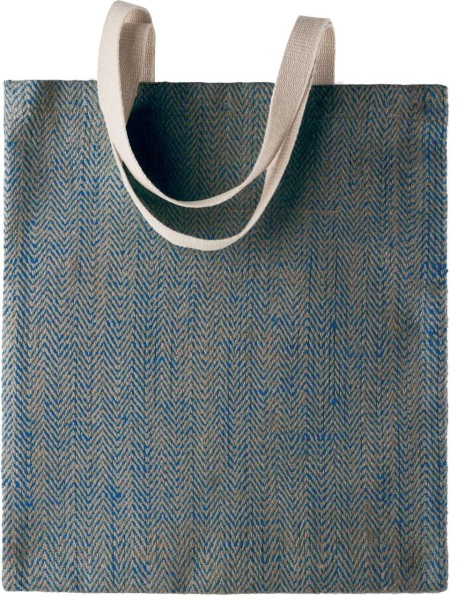100% NATURAL YARN DYED JUTE BAG Barna 