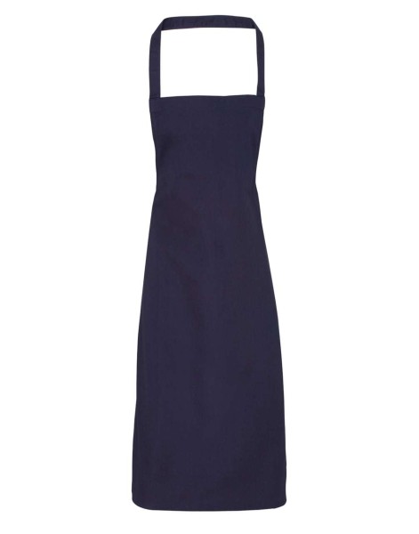 100% ORGANIC COTTON BIB APRON Kék 