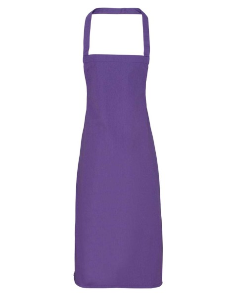 100% ORGANIC COTTON BIB APRON Lila 