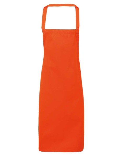 100% ORGANIC COTTON BIB APRON Narancssárga 