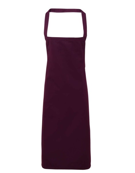 100% ORGANIC COTTON BIB APRON Piros 