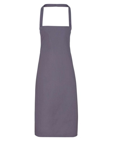 100% ORGANIC COTTON BIB APRON Szürke 
