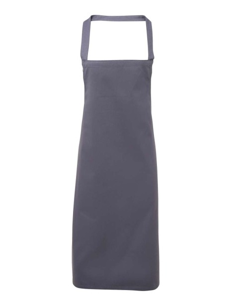 100% ORGANIC COTTON BIB APRON Szürke 