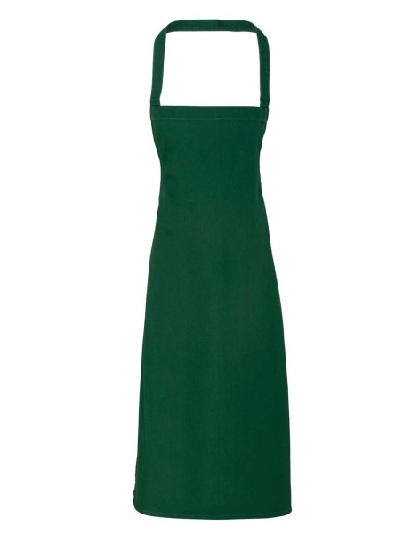 100% ORGANIC COTTON BIB APRON Zöld 