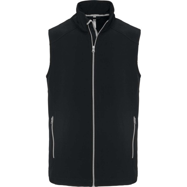 2-LAYER SOFTSHELL BODYWARMER Fekete 