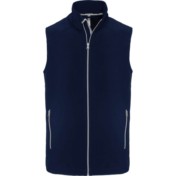 2-LAYER SOFTSHELL BODYWARMER Kék 