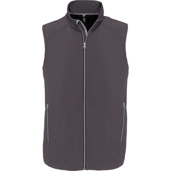 2-LAYER SOFTSHELL BODYWARMER Szürke 