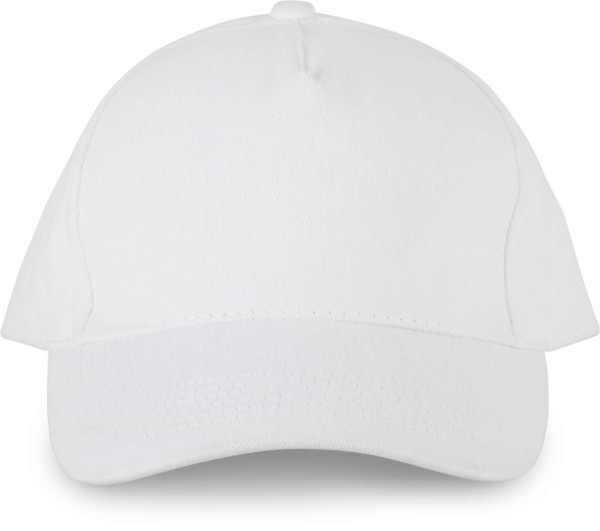 5 PANELS ORGANIC COTTON CAP Fehér 