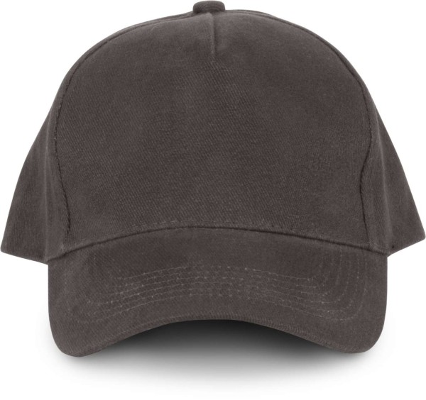 5 PANELS ORGANIC COTTON CAP Szürke 