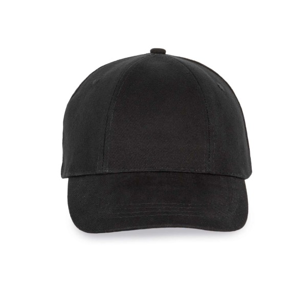6 PANELS EASY-PRINT CAP Fekete 