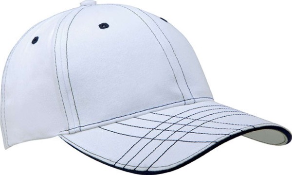 6 PANELS FASHION CAP Fehér 