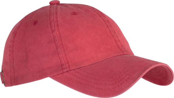 6 PANELS VINTAGE CAP Piros 