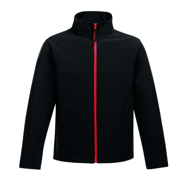ABLAZE MEN'S PRINTABLE SOFTSHELL Fekete 
