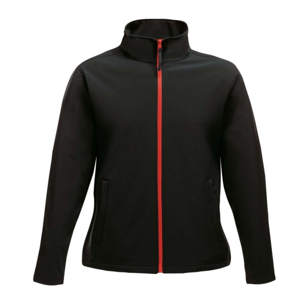 ABLAZE WOMEN'S PRINTABLE SOFTSHELL Fekete 