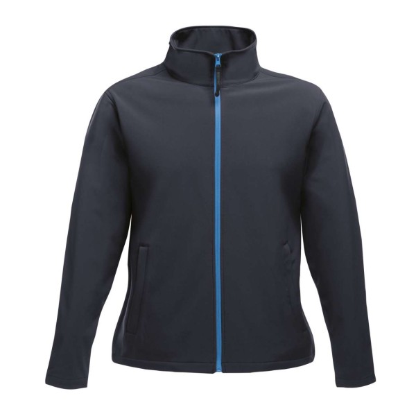 ABLAZE WOMEN'S PRINTABLE SOFTSHELL Kék 