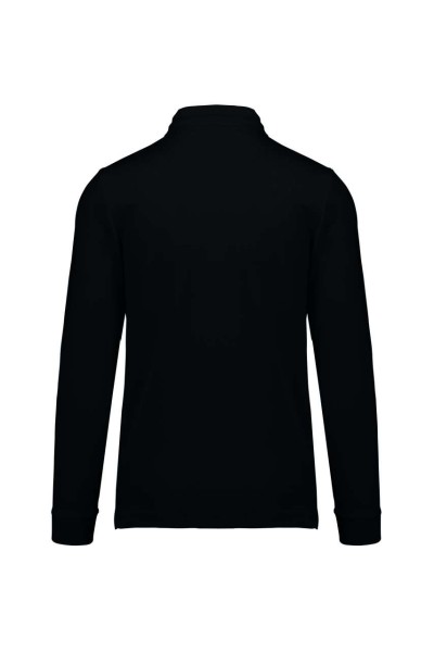 ADULT COOL PLUS® LONG-SLEEVED POLO SHIRT Fekete 