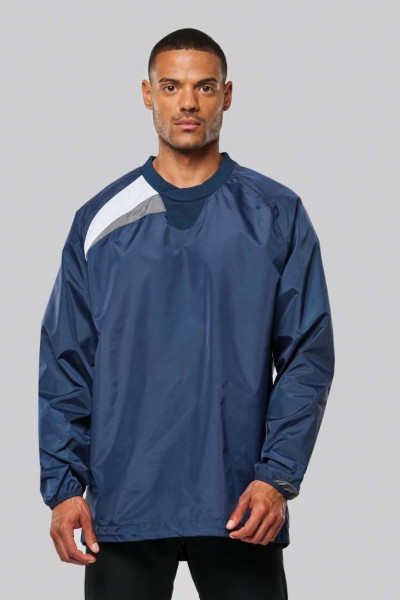 ADULTS' RAIN SWEATSHIRT Fekete 