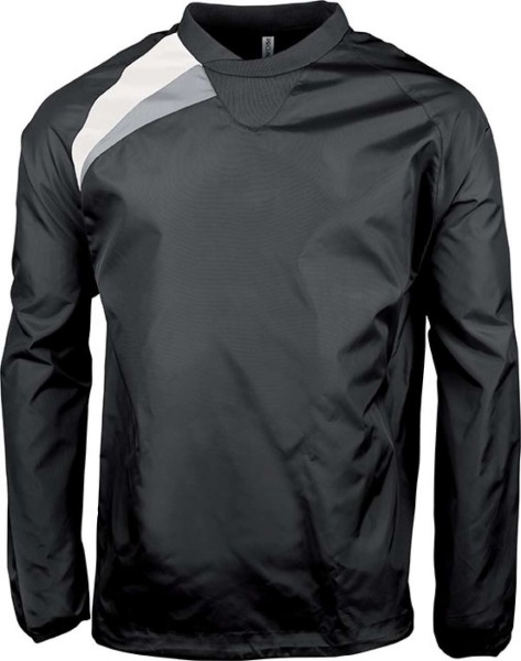 ADULTS' RAIN SWEATSHIRT Fekete 