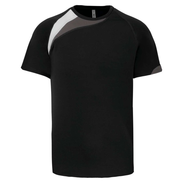 ADULTS' SHORT-SLEEVED JERSEY Fekete 