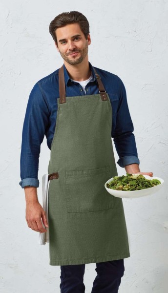 'ANNEX' OXFORD BIB APRON Kék 