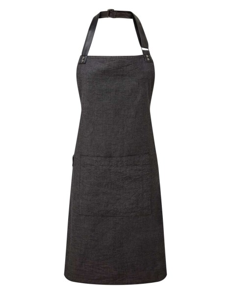 'ANNEX' OXFORD BIB APRON Fekete 