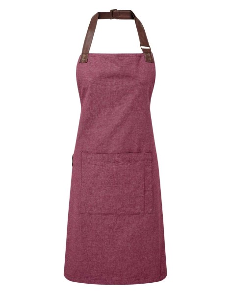 'ANNEX' OXFORD BIB APRON Piros 