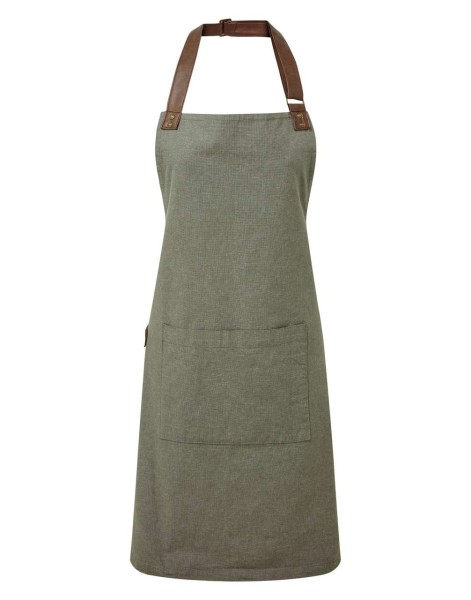'ANNEX' OXFORD BIB APRON Zöld 
