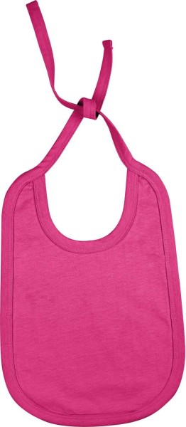 BABIES' COTTON BIB Rózsaszín 