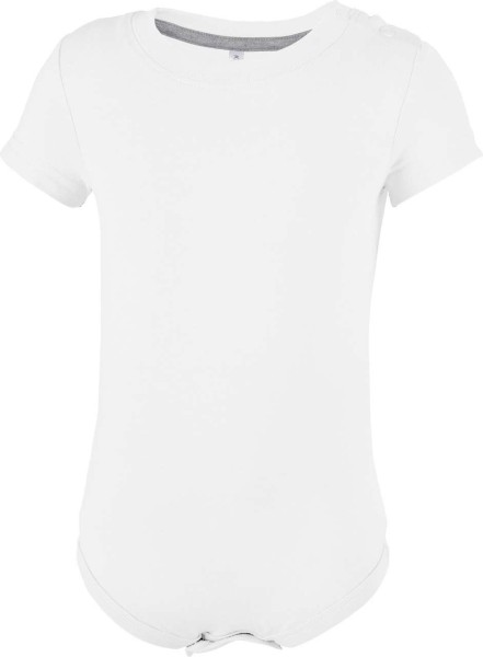 BABIES' SHORT-SLEEVED BODYSUIT Fehér 