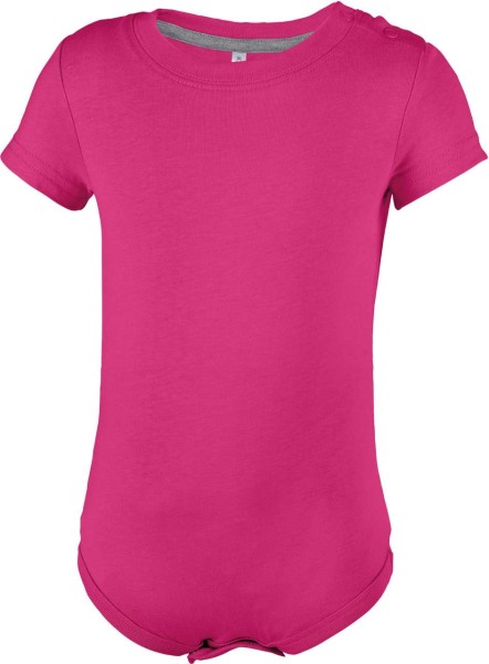 BABIES' SHORT-SLEEVED BODYSUIT Rózsaszín 