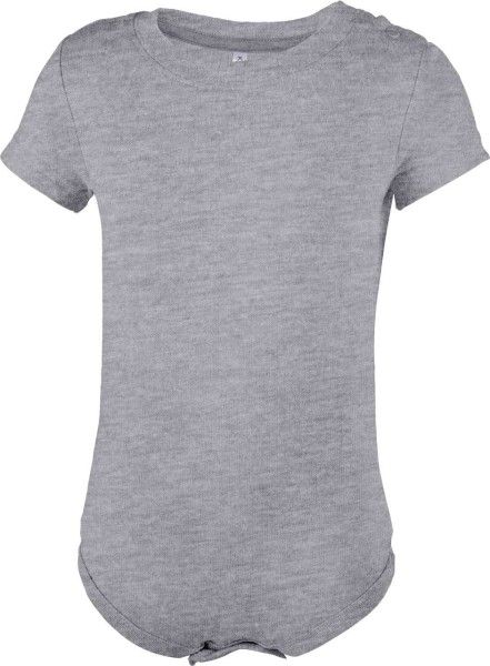 BABIES' SHORT-SLEEVED BODYSUIT Szürke 