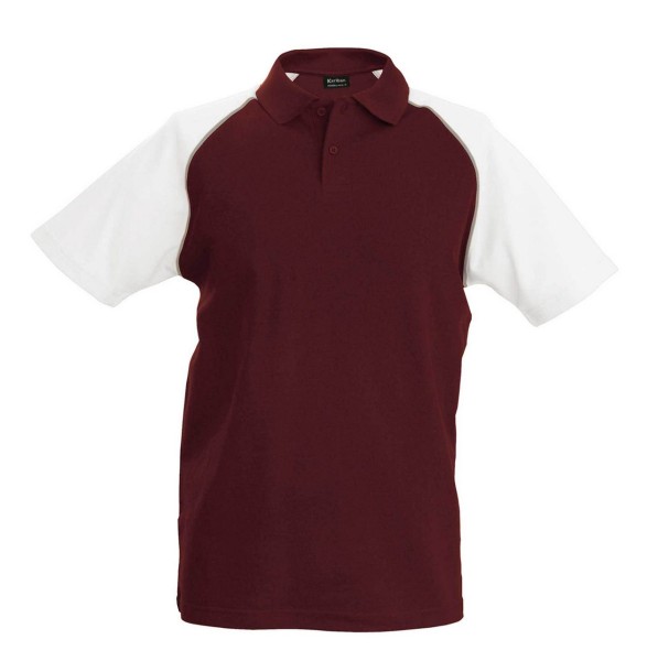 BASEBALL - SHORT-SLEEVED POLO SHIRT Piros 