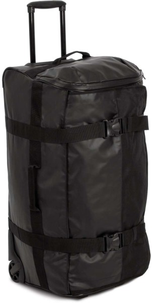 “BLACKLINE” WATERPROOF TROLLEY BAG - LARGE SIZE Fekete 