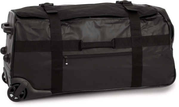 “BLACKLINE” WATERPROOF TROLLEY BAG - LARGE SIZE Fekete 