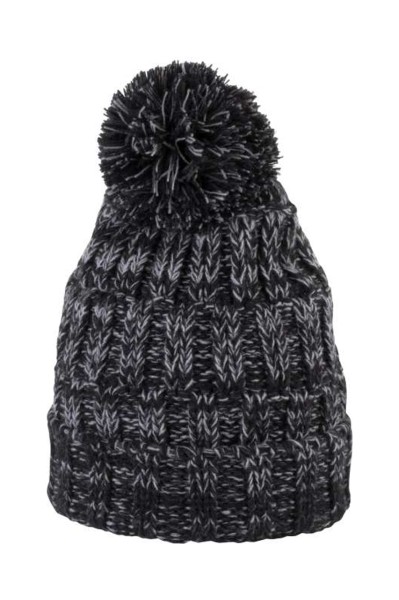BOBBLE BEANIE Fekete 