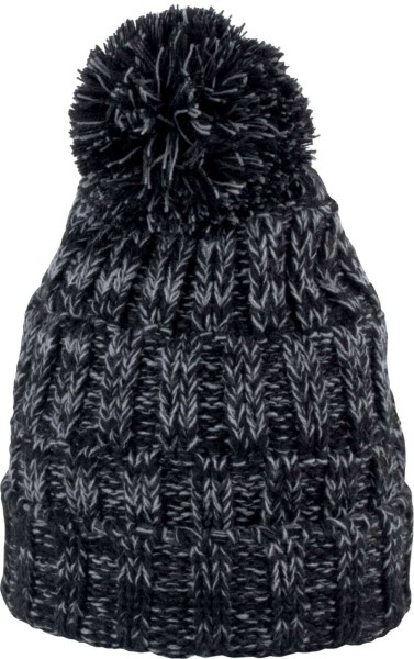 BOBBLE BEANIE Fekete 