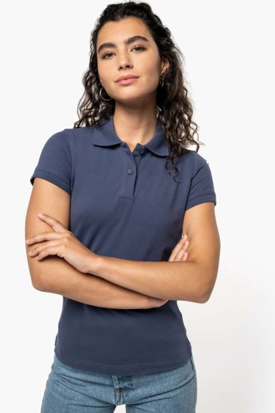 BROOKE - LADIES' SHORT-SLEEVED POLO SHIRT Fehér 