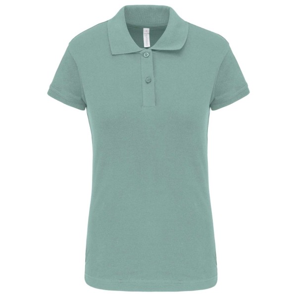 BROOKE - LADIES' SHORT-SLEEVED POLO SHIRT Kék 