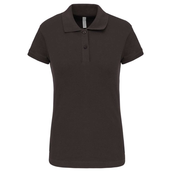 BROOKE - LADIES' SHORT-SLEEVED POLO SHIRT Szürke 