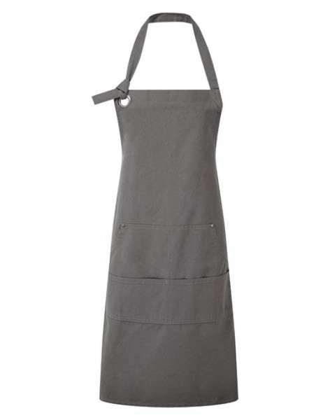 'CALIBRE' HEAVY COTTON CANVAS POCKET APRON Szürke 