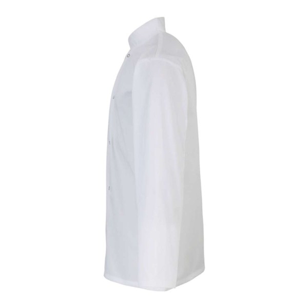 CHEF'S LONG SLEEVE STUD JACKET Fehér 